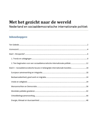 Met het gezicht naar de wereld